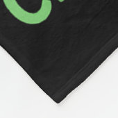 Cute Baby Manatee Santa Reindeer Christmas Manatee Fleecedecke (Ecke)