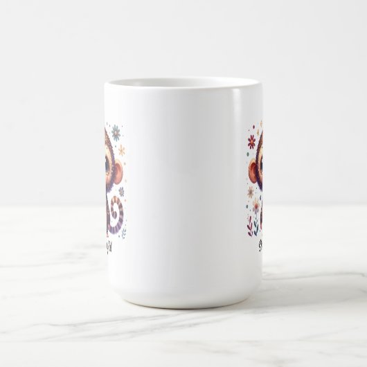Cute Baby Monkey Kaffeetasse (Mittel)