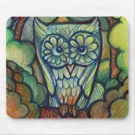 Cute Baby Owl                                      Mousepad
