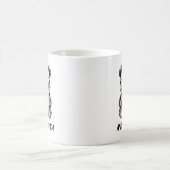 Cute Baby Panda Reading a Book Custom Kaffeetasse (Mittel)