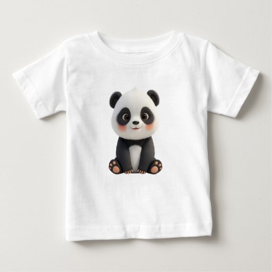 Cute Baby Panda T-Shirt (Vorderseite)