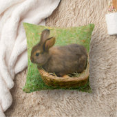 Cute baby rabbit kissen (Decke)