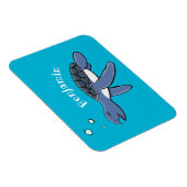 Cute baby sea turtle cartoon illustration magnet (Rechte Seite)