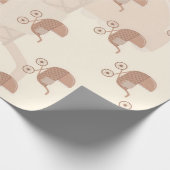 Cute Baby Stroller Geschenkpapier (Ecke)