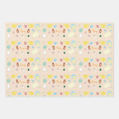 Cute Baby Stuff/Teddy Bears Wrapping Paper Sheets Geschenkpapier Set (Vorderseite 2)