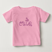 Cute Baby T-shirt (Vorderseite)