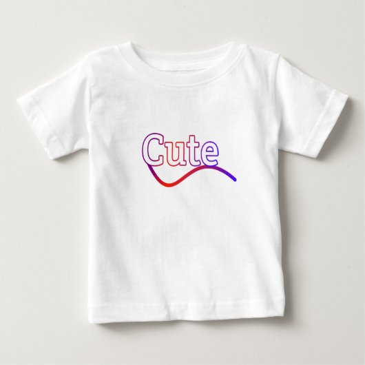 Cute Baby T-shirt (Vorderseite)