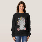 Cute Baby Unicorn Unicorns Magical Creature Fans Sweatshirt (Vorne ganz)