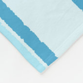 Cute Baby Whale Personalize Fleece Blanket (Ecke)