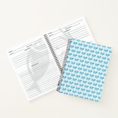 Cute Baby Whale Spiral Notebook Notizblock (Innenseite)