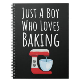 Cute Baker Cards For Baby Boys Kids Baking Lover Notizblock