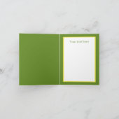 Cute Bakery lemon pie customizable Karte (Innenseite)