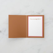 Cute Bakery sweet box customizable Karte (Innenseite)