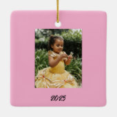 cute ballerina gingerbread girl Ornament (Rückseite)