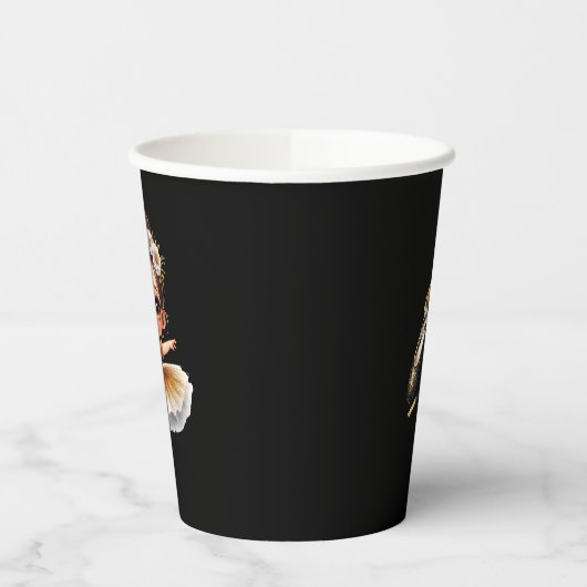 Cute Ballerina Pappbecher (Links)