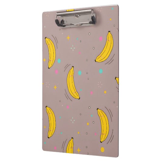 Cute Banana All-Over Print Klemmbrett (Links)
