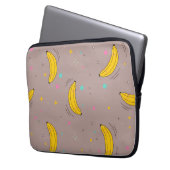 Cute Banana All-Over Print Laptopschutzhülle (Vorderseite Links)