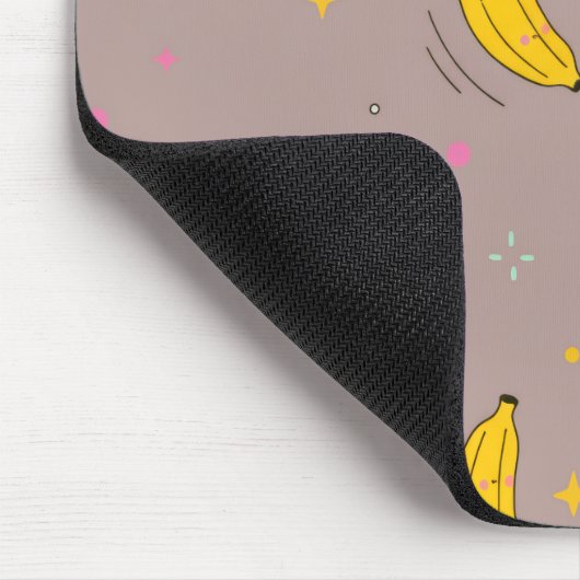 Cute Banana All-Over Print Mousepad (Ecke)