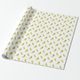 Cute Banana Kawaii Birthday Kids Summer Geschenkpapier