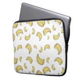Cute Banana Pattern | Hand Drawn Banana Aesthetic  Laptopschutzhülle (Vorderseite Links)