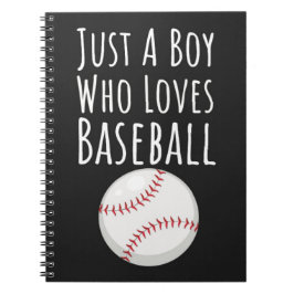 Cute Baseball Gifts For Baby Boys Kids Player Fan Notizblock