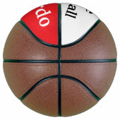 Cute Basketball Sports I Love Basketball Red (Rechts)