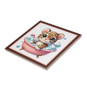 Cute bathtub bathroom leopard fliese (Seite)