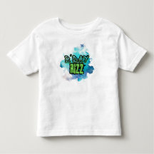 Cute B'Day Rizz grün und monochromatisch blau