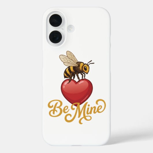Cute Be Mine Honeycomb  Case-Mate iPhone Hülle (Rückseite)