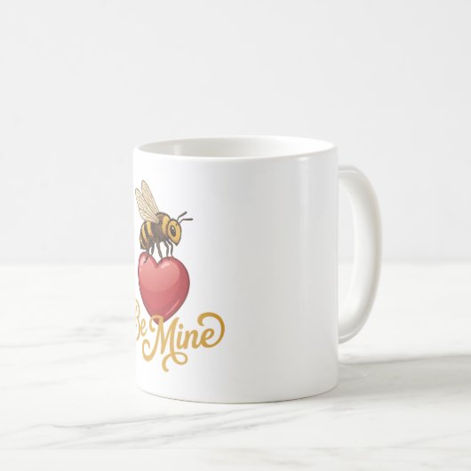 Cute Be Mine Honeycomb  Kaffeetasse (VorderseiteRechts)