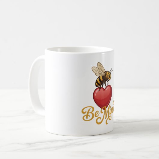 Cute Be Mine Honeycomb  Kaffeetasse (Vorderseite Links)