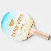 Cute Beach Tischtennis Schläger (Seitenansicht)