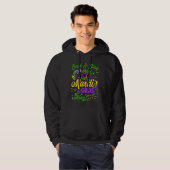 Cute Beads & Bling It's A Mardi Gras Thing Mask Be Hoodie (Vorne ganz)
