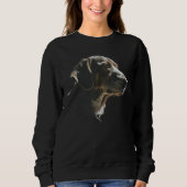 Cute Beagle Face Dog Portrait For Beagle Owners Sweatshirt (Vorderseite)