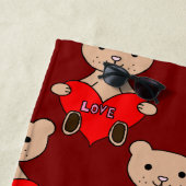 Cute Bear Beach Towel Strandtuch (Beispiel)