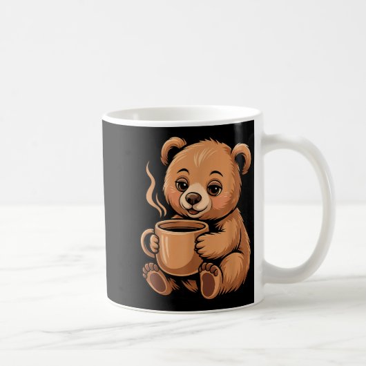 Cute Bear Design For Bear Lover And Bear Kaffeetasse (Rechts)