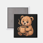 Cute Bear Design For Bear Lover And Bear  Magnet (Vorderseite/Rückseite)