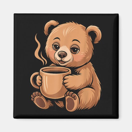 Cute Bear Design For Bear Lover And Bear  Magnet (Vorne)