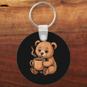 Cute Bear Design For Bear Lover And Bear Schlüsselanhänger (Vorderseite)