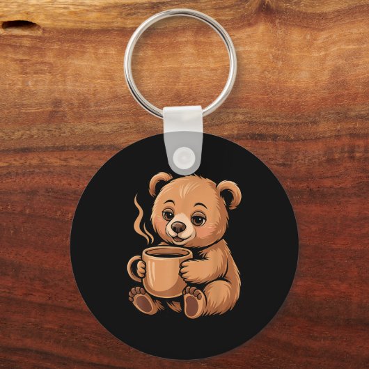 Cute Bear Design For Bear Lover And Bear Schlüsselanhänger (Vorderseite)