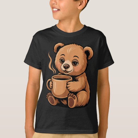 Cute Bear Design For Bear Lover And Bear T-Shirt (Vorderseite)