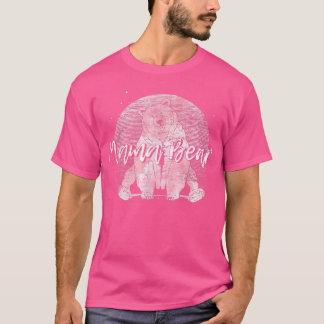 Cute Bear Family Mommy Animal Mom Mama Bear T-Shirt