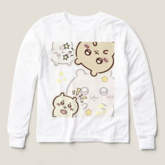 Cute Bear Friends Pattern - Kids' Long Sleeve