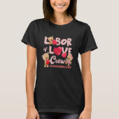 Cute Bear Funny Labor and Delivery Nurse Valentine T-Shirt (Vorderseite)