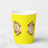 Cute Bear Hi Paper Cups | Kawaii Party Cups Pappbecher (Rechts)