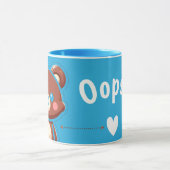 Cute Bear “Oops!” Mug – Funny Kawaii Bear Design | Tasse (Zentrum)