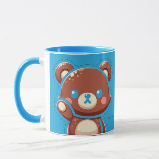 Cute Bear “Oops!” Mug – Funny Kawaii Bear Design | Tasse (Links)