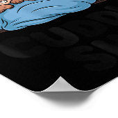 Cute Beaver Couple This Is Our Cuddle Poster (Ecke)