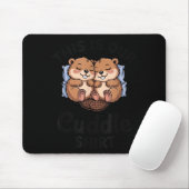 Cute Beavers Holding Hands This Is Our Cuddle Mousepad (Mit Mouse)