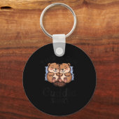 Cute Beavers Holding Hands This Is Our Cuddle  Schlüsselanhänger (Vorderseite)